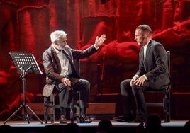 En imágenes, el pregón de Imanol Arias en el Cante de las Minas