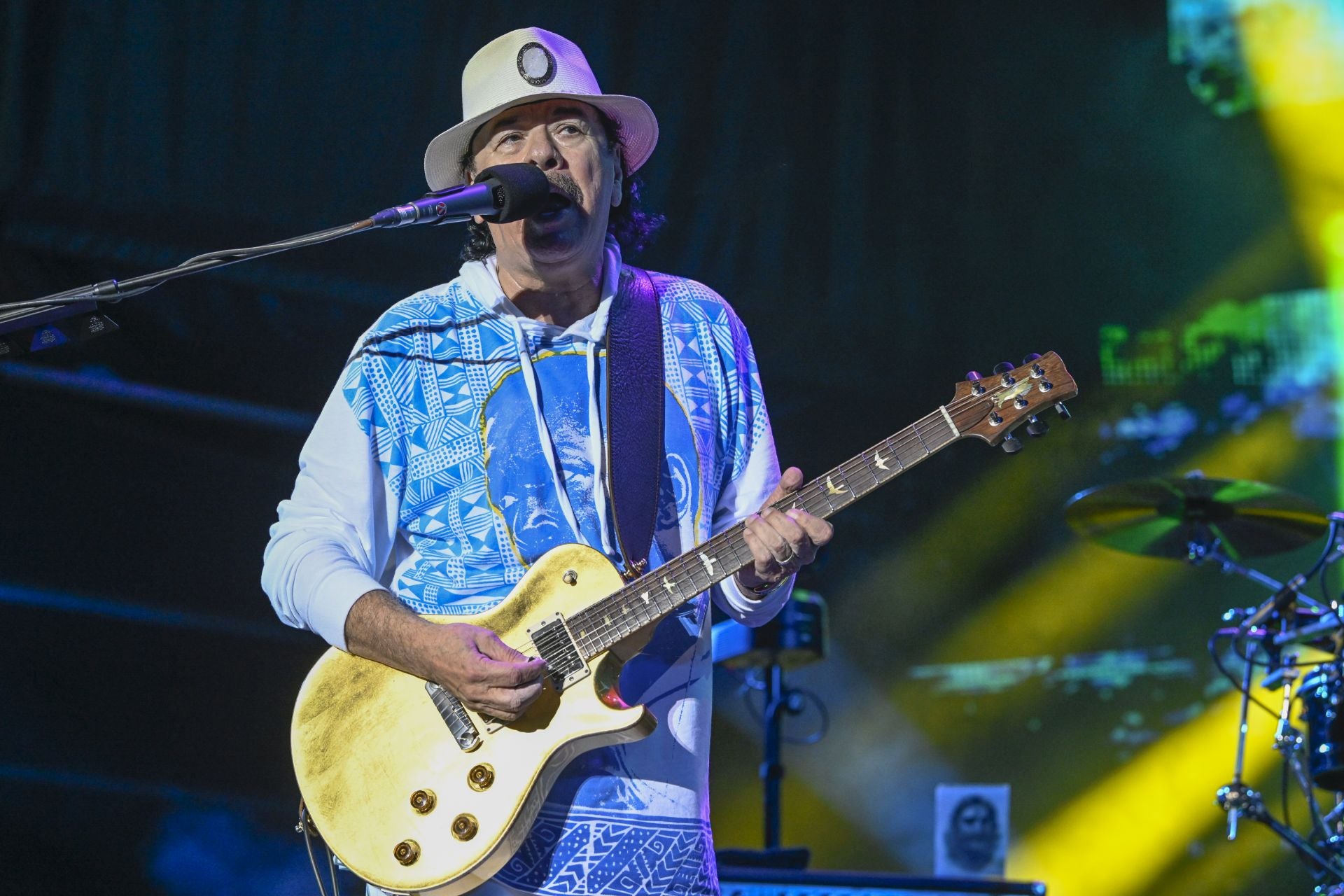 El concierto de Santana en Murcia, en imágenes