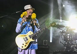 El concierto de Santana en Murcia, en imágenes