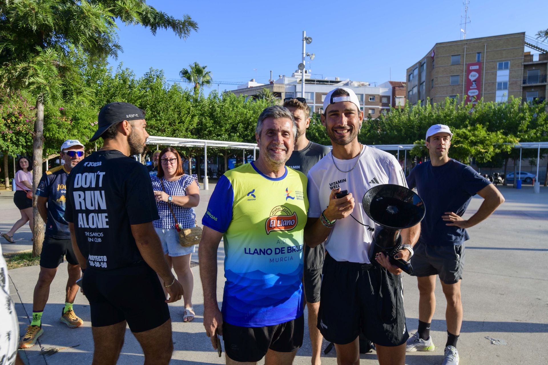 El reto de Sergio Turull &#039;Pitufollow&#039; en Murcia, en imágenes