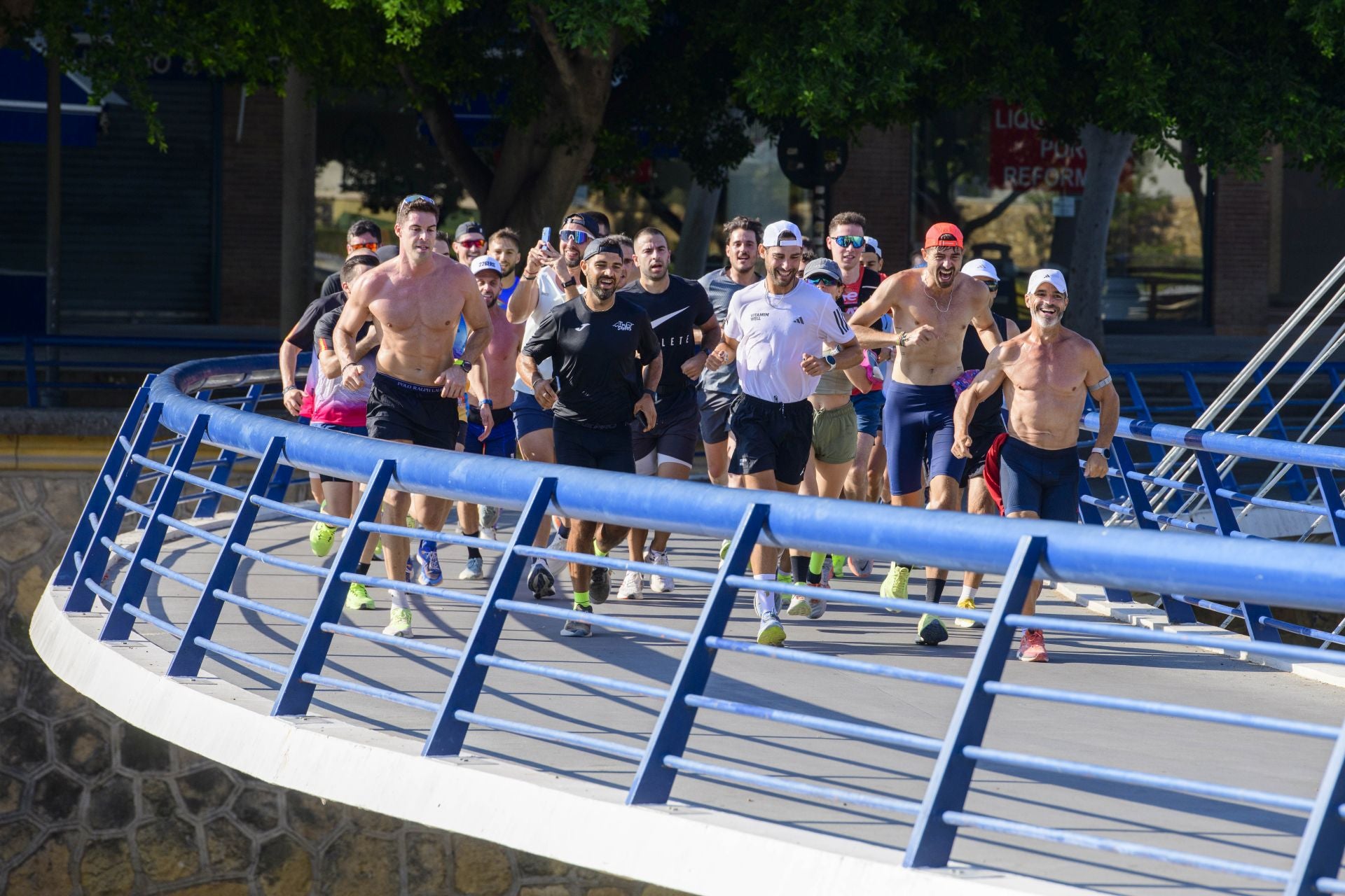 El reto de Sergio Turull &#039;Pitufollow&#039; en Murcia, en imágenes