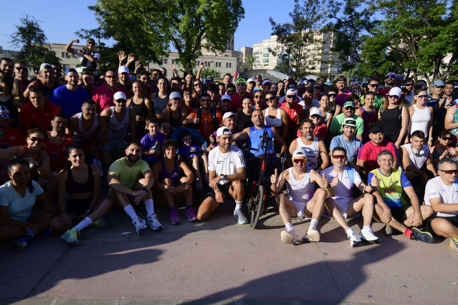 El reto de Sergio Turull &#039;Pitufollow&#039; en Murcia, en imágenes