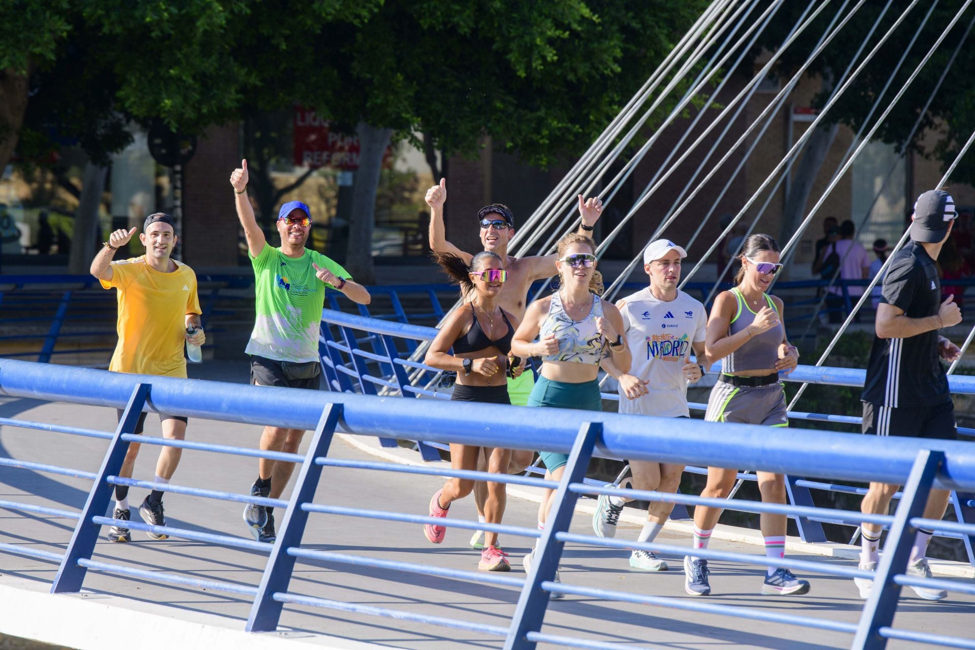 El reto de Sergio Turull &#039;Pitufollow&#039; en Murcia, en imágenes