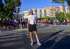 El reto de Sergio Turull 'Pitufollow' en Murcia, en imágenes