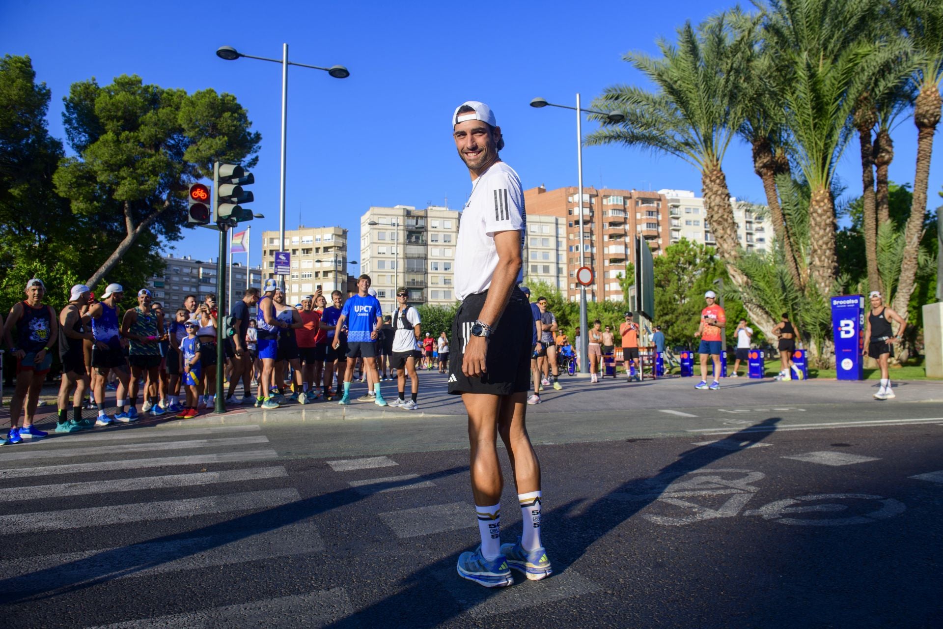 El reto de Sergio Turull &#039;Pitufollow&#039; en Murcia, en imágenes