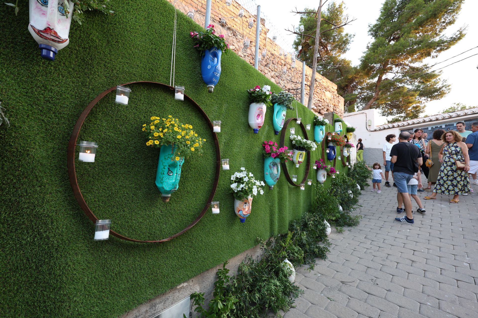 En imágenes, la Noche en Vela de Aledo