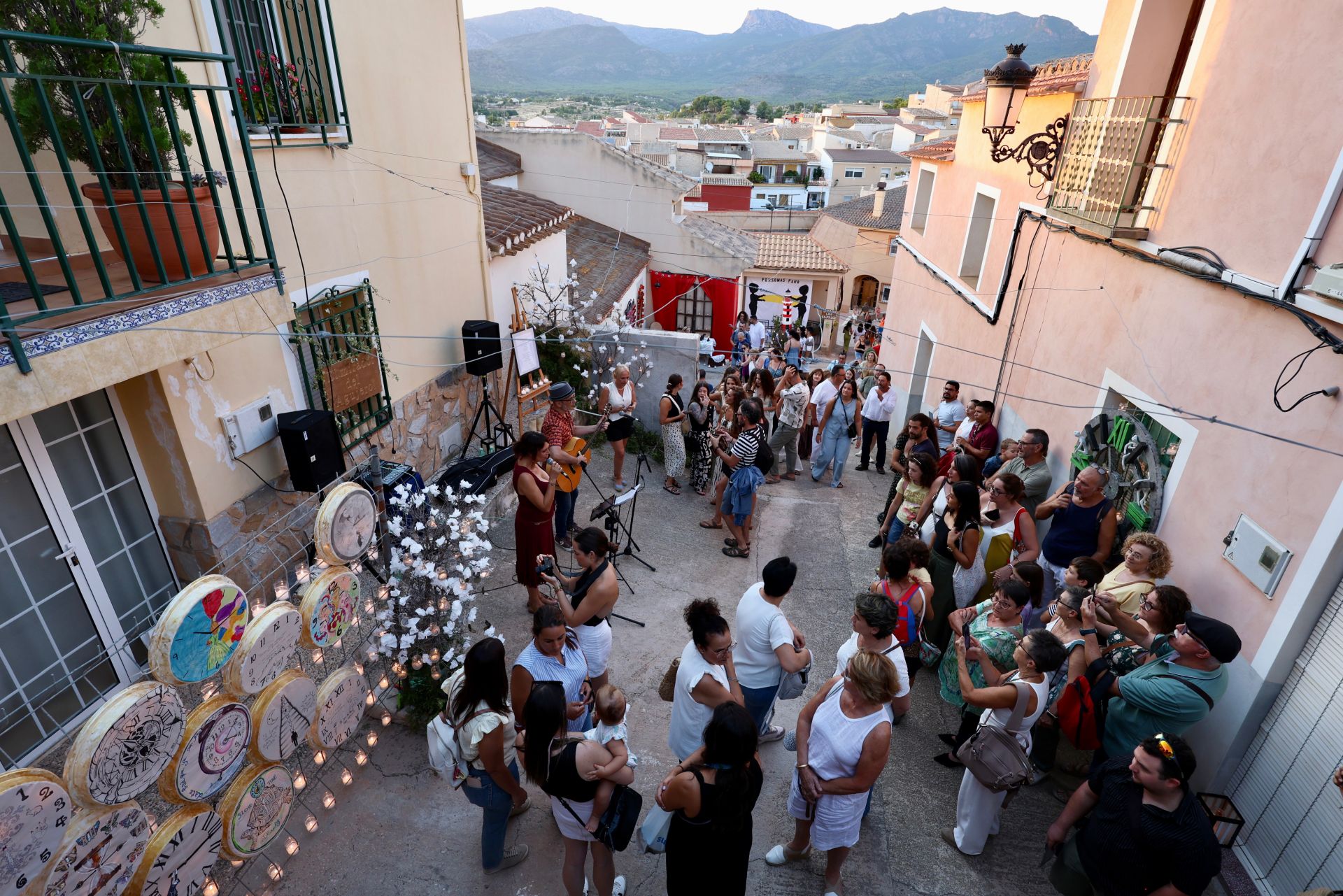 En imágenes, la Noche en Vela de Aledo