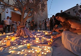 En imágenes, la Noche en Vela de Aledo