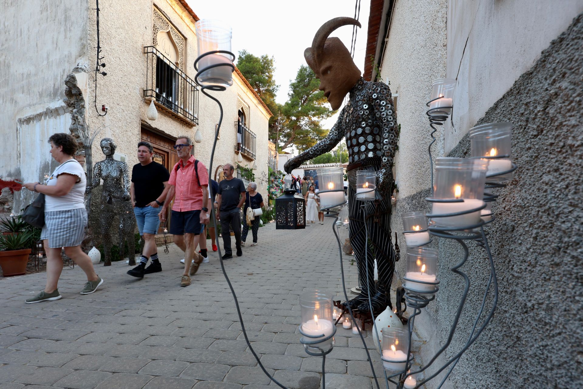 En imágenes, la Noche en Vela de Aledo