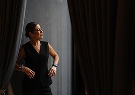 La bailaora Sara Baras presenta 'Vuela', un homenaje a Paco de Lucía, este sábado por la noche en el Antiguo Mercado Público de La Unión.