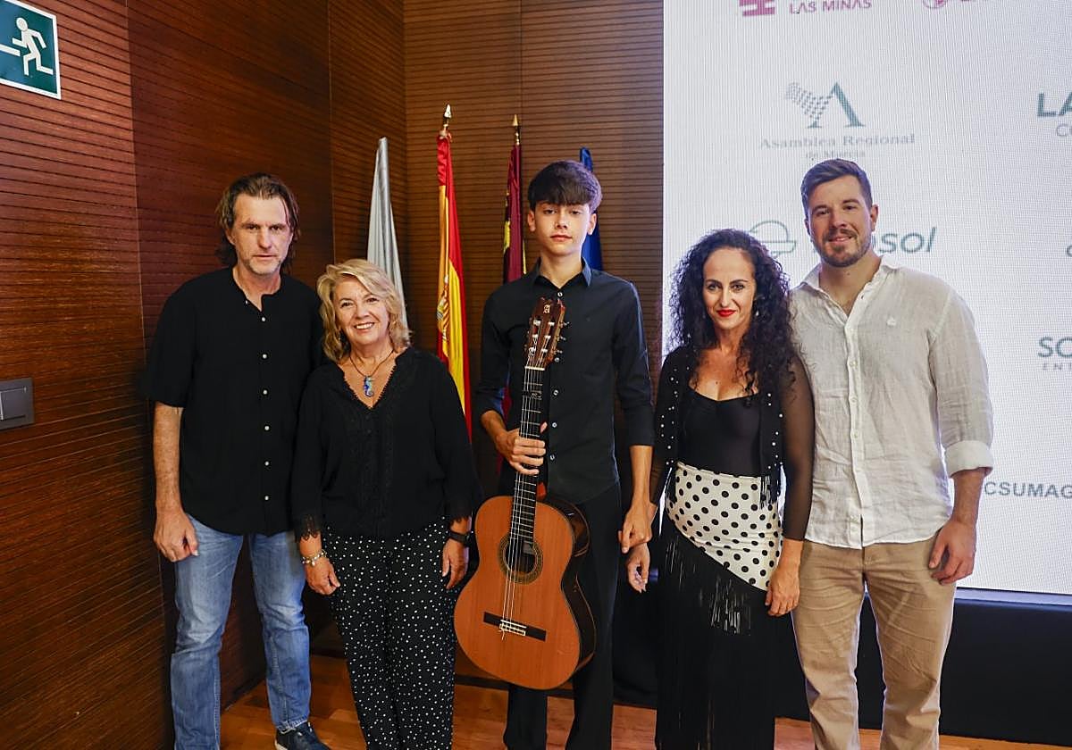 José Antonio Sánchez Aarnoutse, Caridad Gil, Rafael Piñana, Mamen Baños y Pablo Barrionuevo.