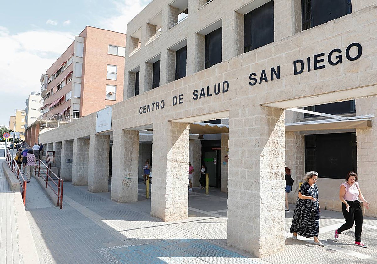 Centro de salud de San Diego, en Lorca.