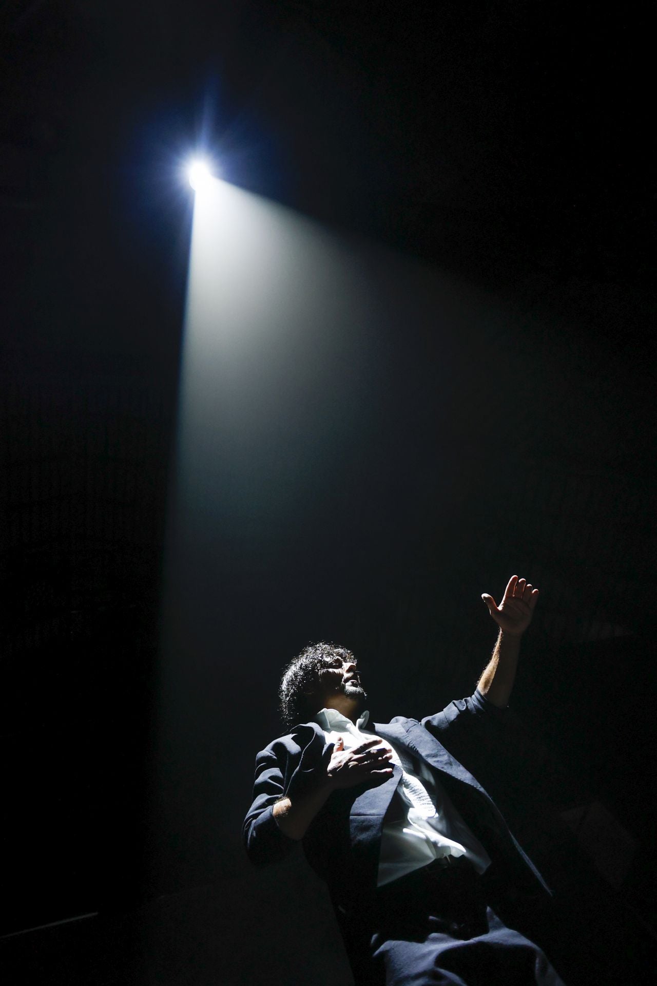 En imágenes, la actuación de Jesús Carmona en el Cante de las Minas