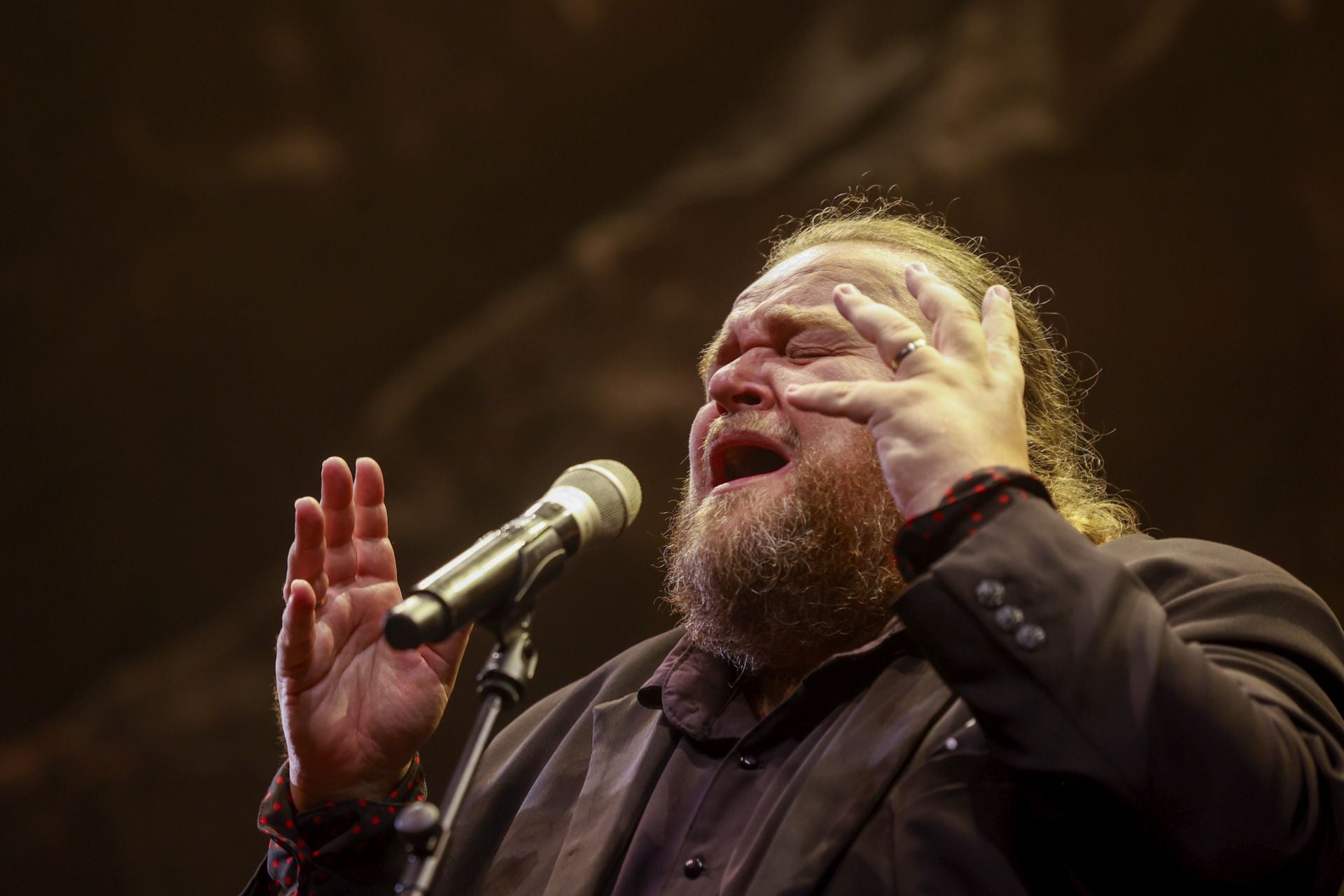 En imágenes, actuaciones de Mayte Martín y Ezequiel Benítez en el Cante de las Minas