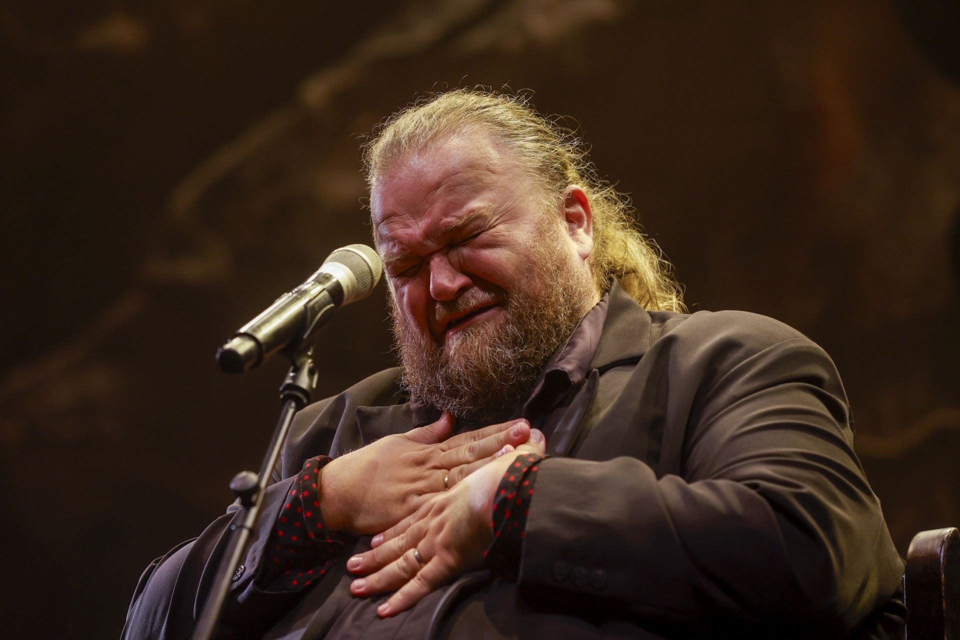 En imágenes, actuaciones de Mayte Martín y Ezequiel Benítez en el Cante de las Minas