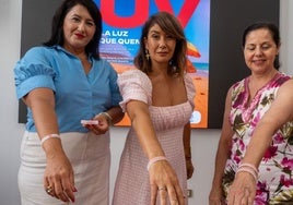 Un momento de la presentación de la campaña.