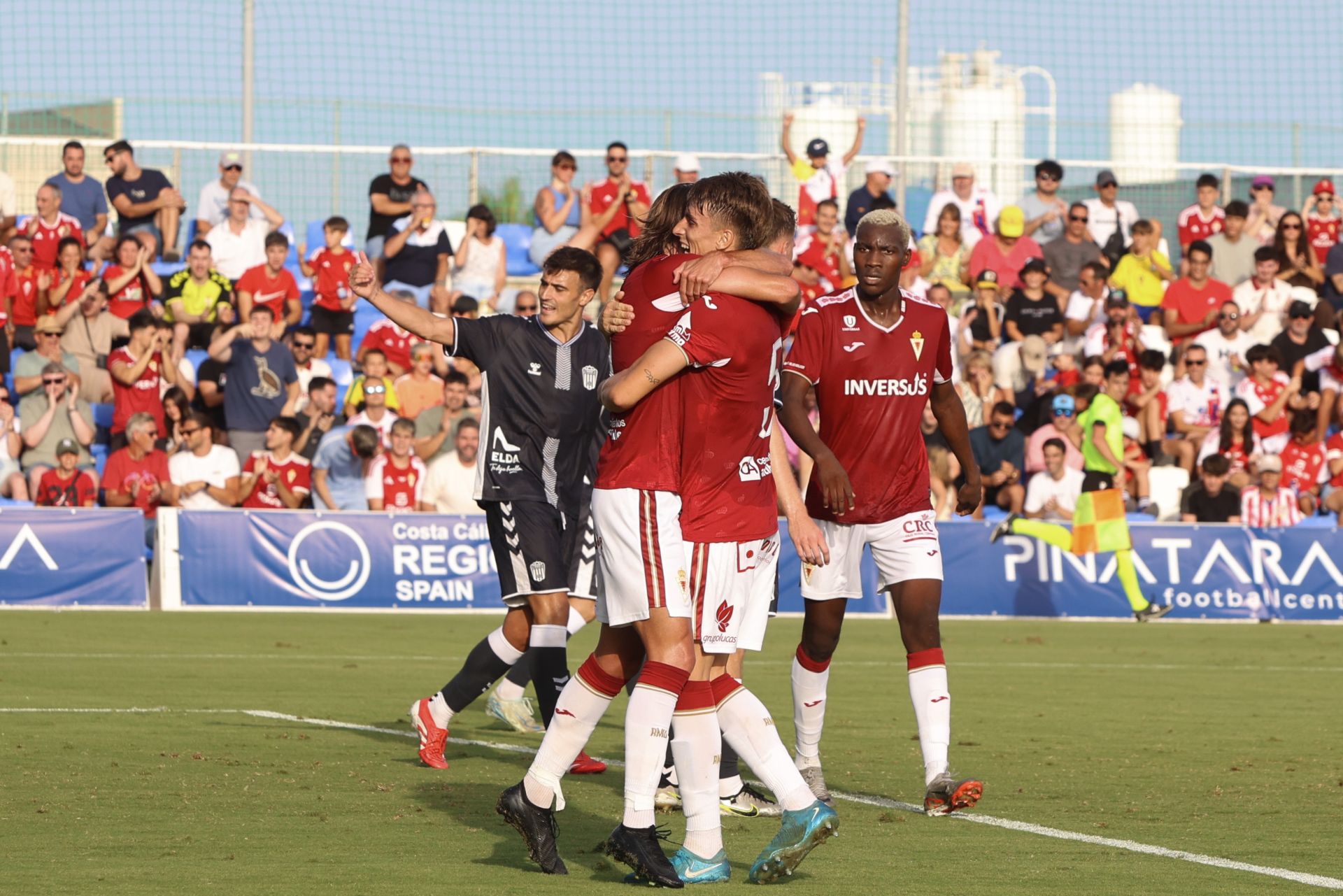 En imágenes, victoria del Real Murcia ante el Eldense en Pinatar Arena