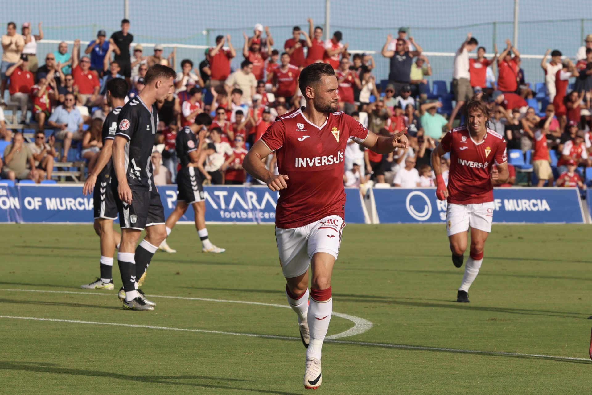 En imágenes, victoria del Real Murcia ante el Eldense en Pinatar Arena
