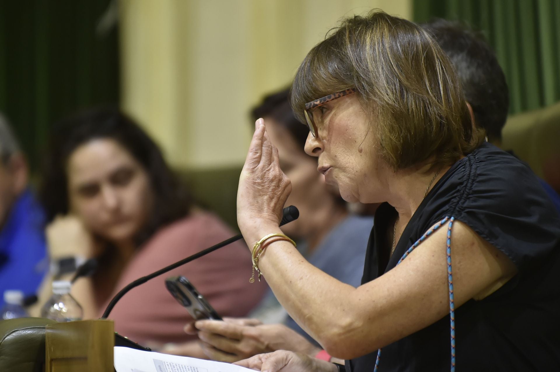 Pleno en el Ayuntamiento de Jumilla de este miércoles, en imágenes