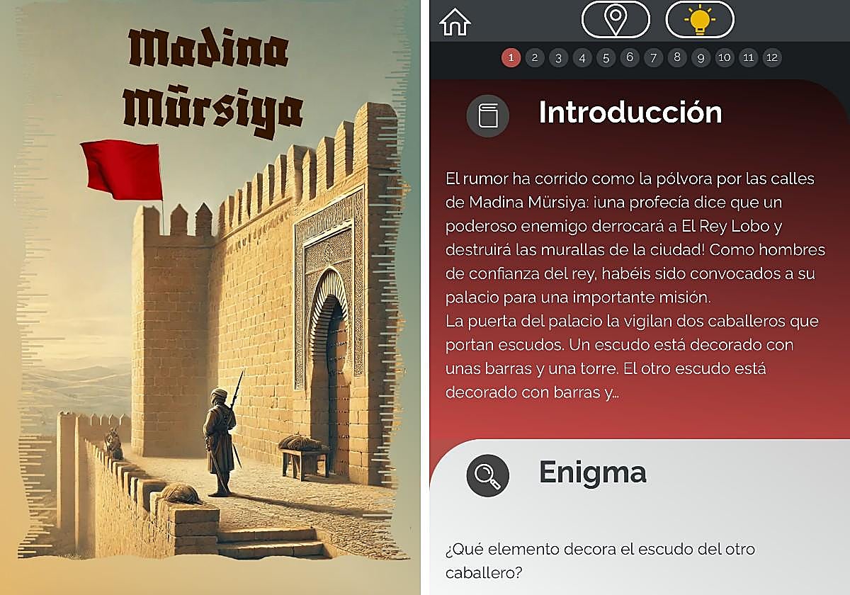 Capturas de pantalla del juego.