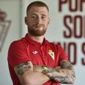 David Vicente, en el gimnasio situado en la segunda planta del Enrique Roca, este jueves.