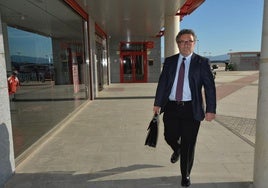 Julián Luna, máximo mandatario del CD Unión Malacitano, en una imagen de archivo.