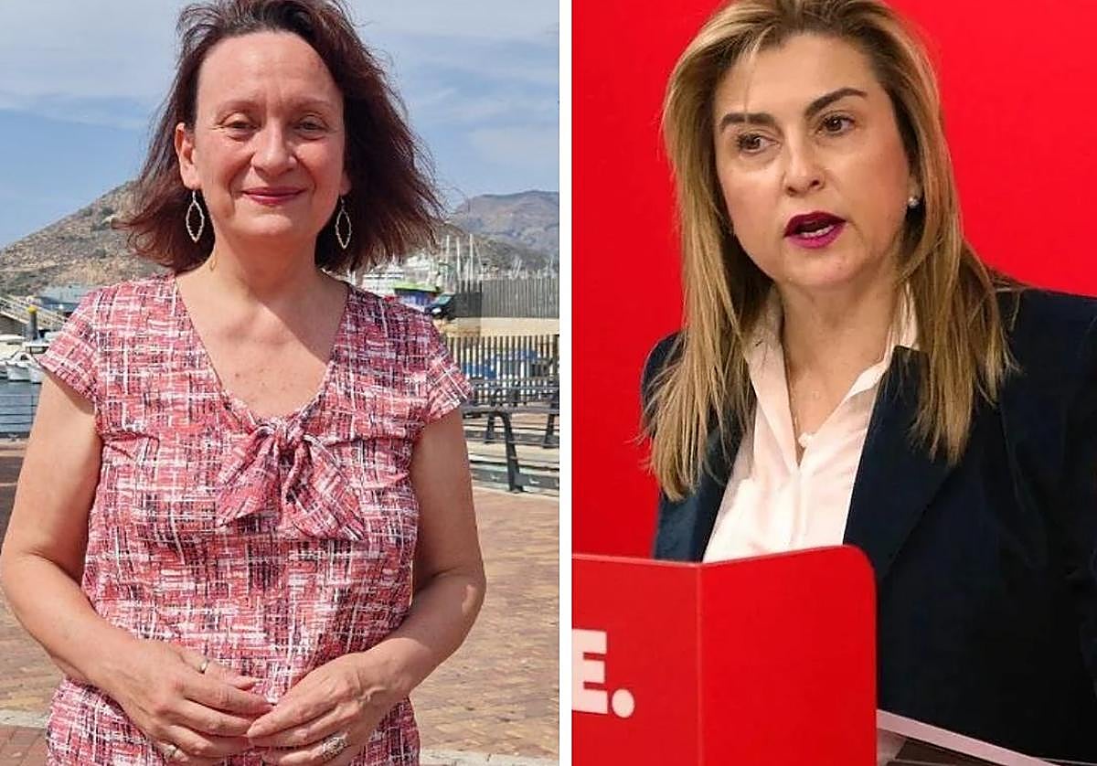 María Marín y Carmina Fernández.