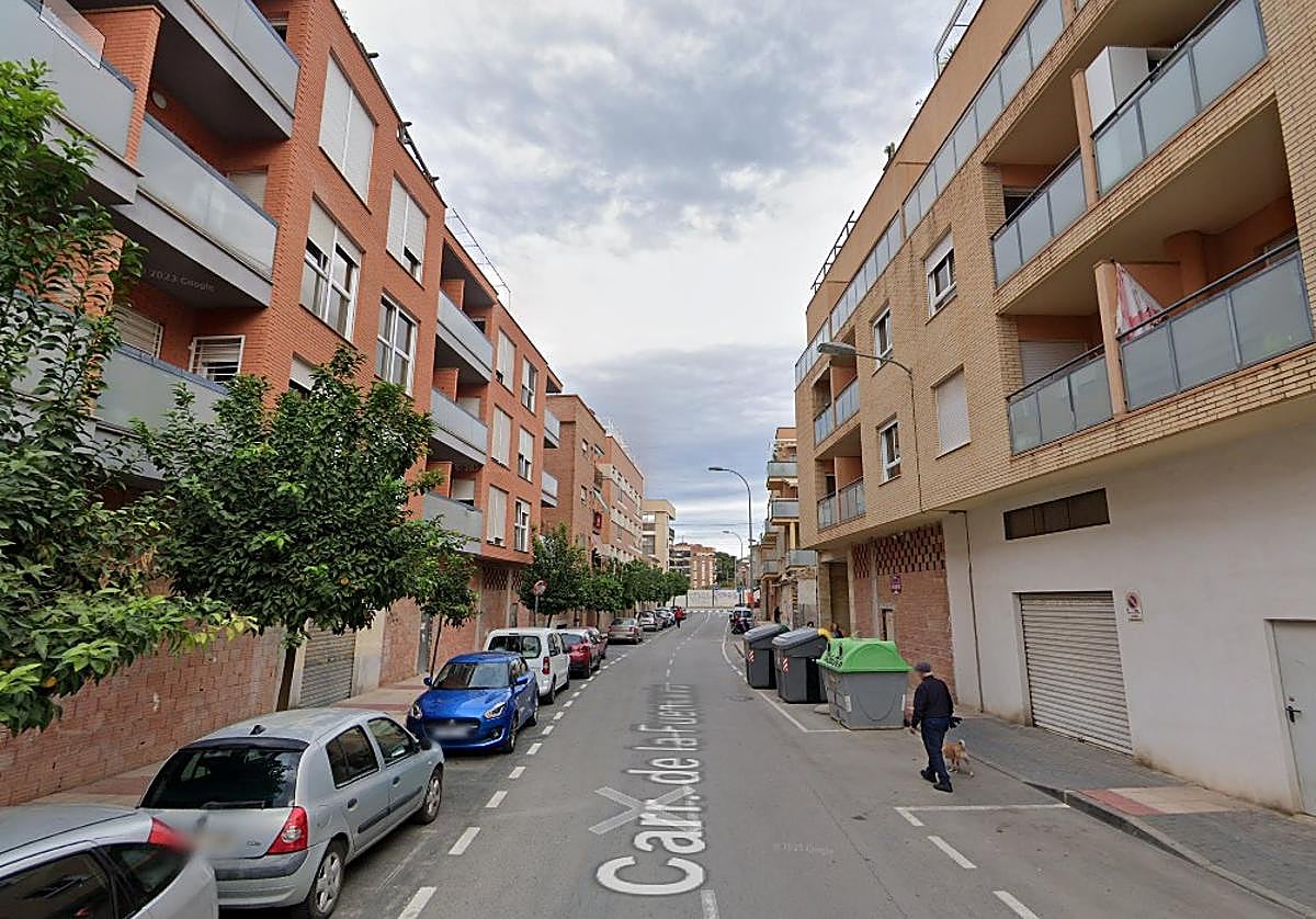 Imagen de la calle en la que se produjo el suceso.