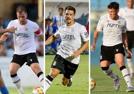 Ortuño, Chiki y Kevin Sánchez.