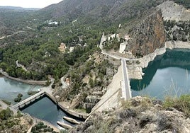 El pantano del Cenajo, en una imagen de archivo.