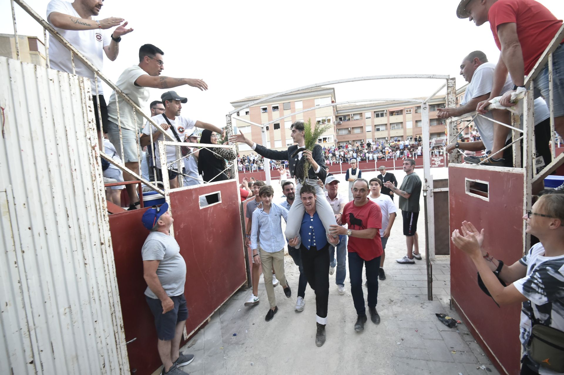 La novillada del domingo de la Feria de Blanca, en imágenes