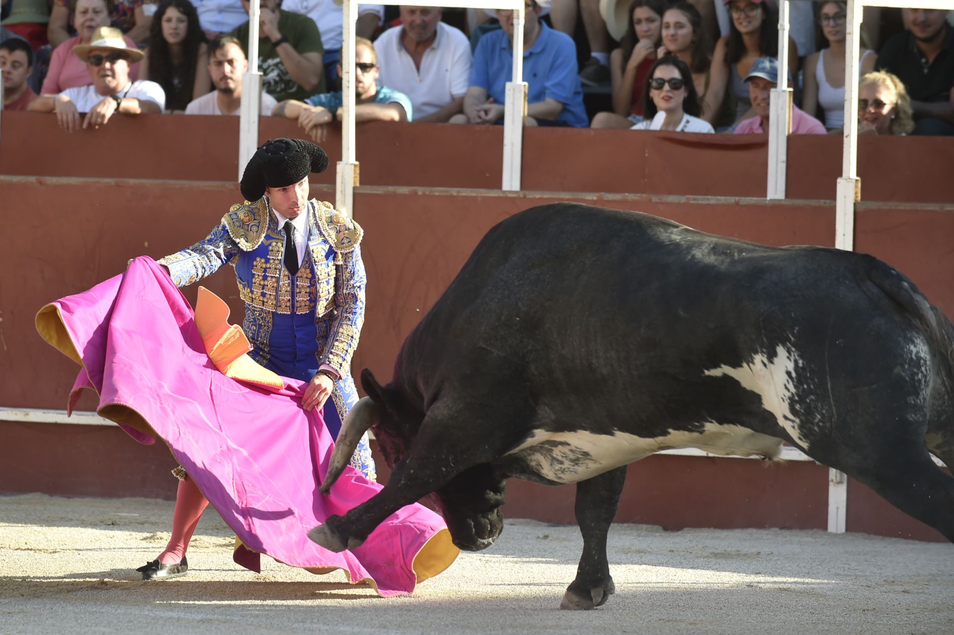 La novillada del domingo de la Feria de Blanca, en imágenes