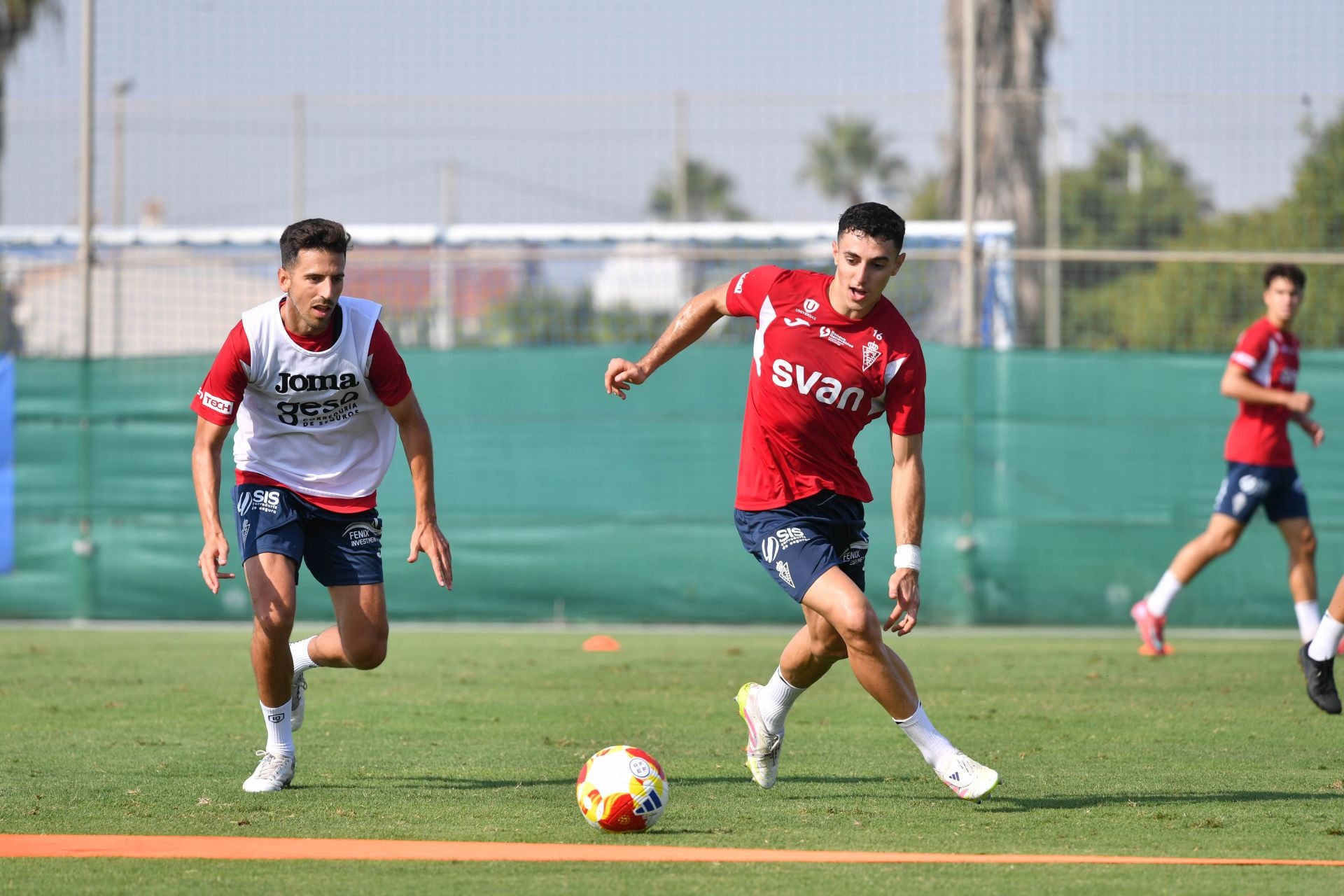 El entrenamiento del Real Murcia, en imágenes
