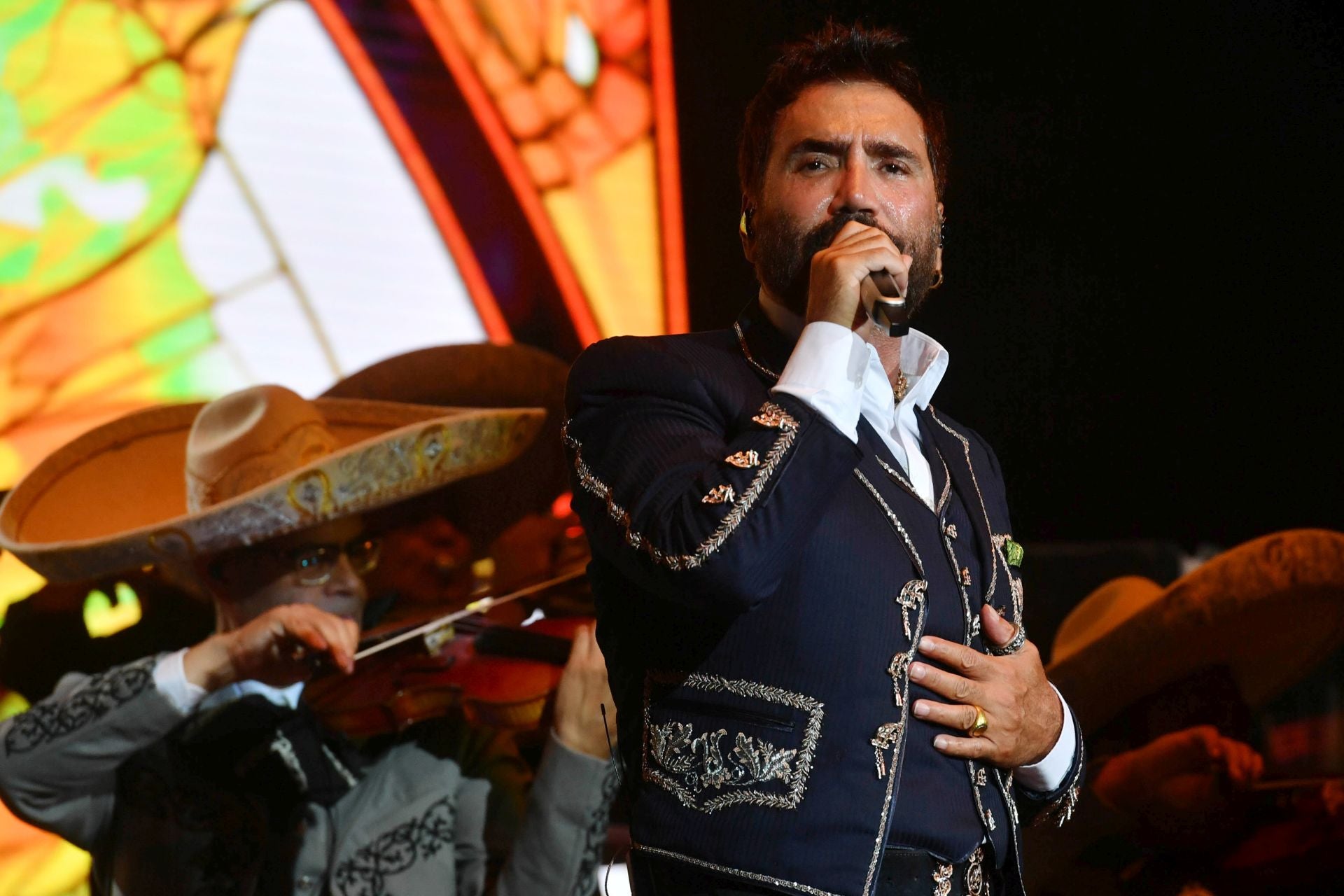 En imágenes, concierto de Alejandro Fernández en Murcia