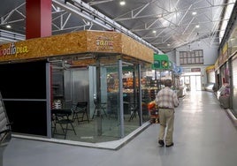 Aula gastronómica del mercado de Santa Florentina.