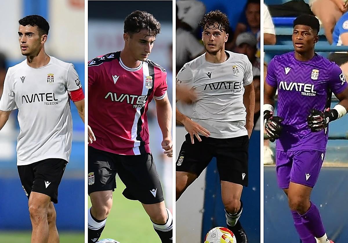 Lázaro, Quique Romero, Checo y Jhafets.