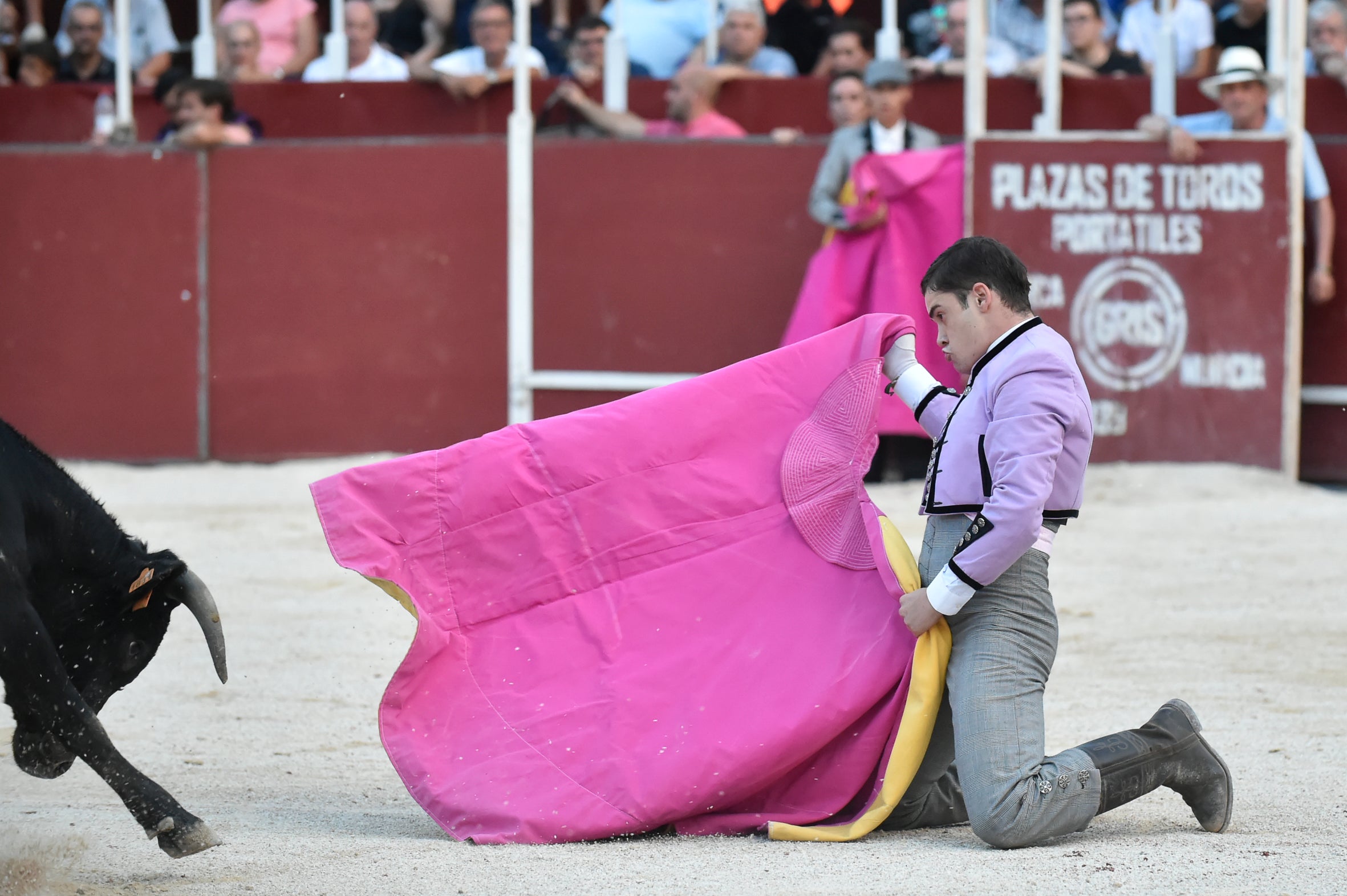 La segunda novillada de la Feria de Blanca, en imágenes
