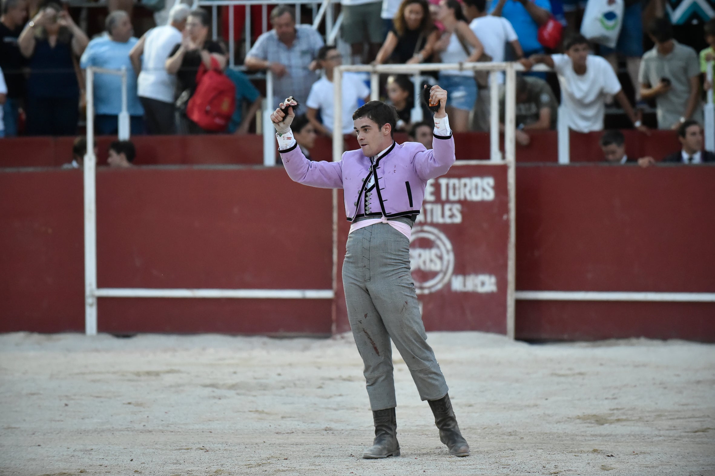 La segunda novillada de la Feria de Blanca, en imágenes
