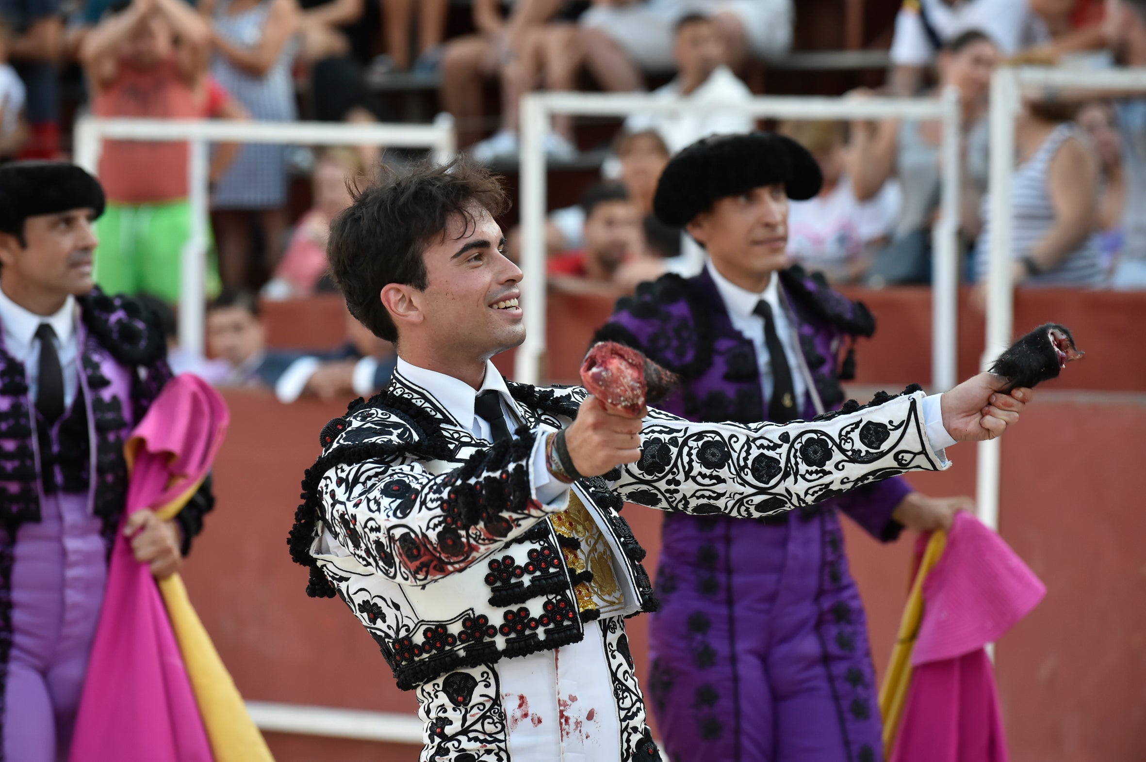 La segunda novillada de la Feria de Blanca, en imágenes