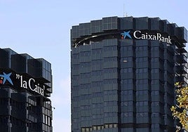 Una de las sedes de CaixaBank, en una imagen de archivo.