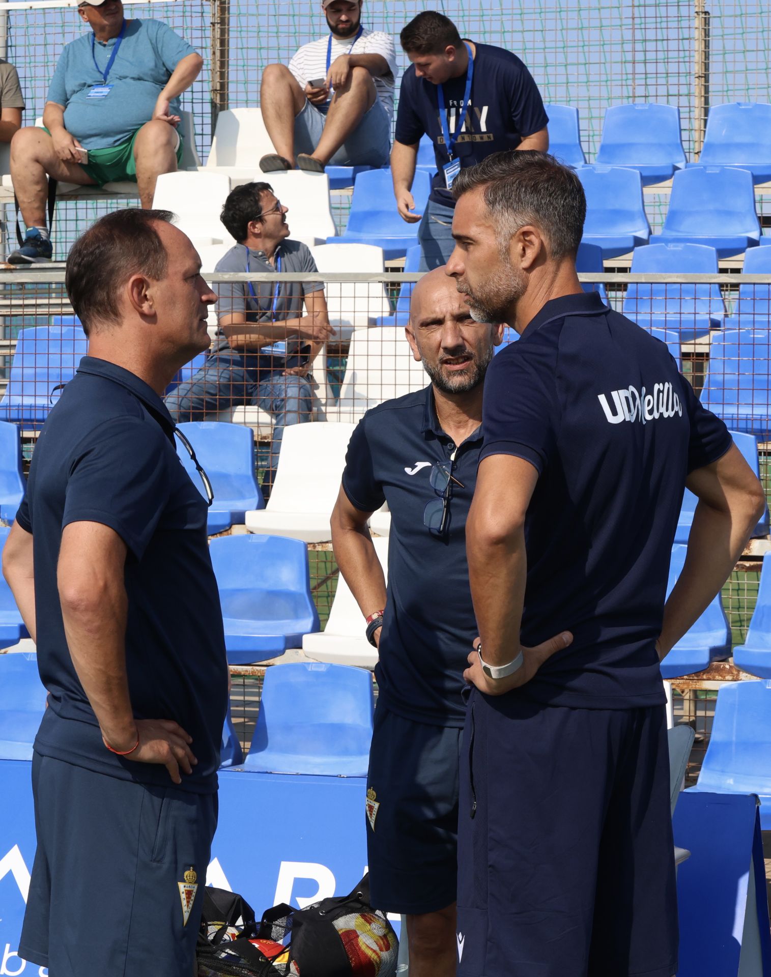 En imágenes, el partido de pretemporada entre el Real Murcia y el Melilla