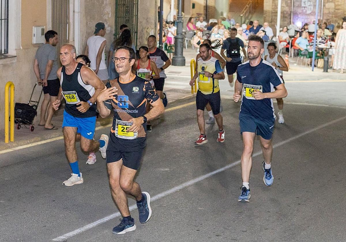 Participantes de la XVII Carrera Popular Nocturna Villa de Librilla.