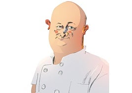 Pepe Guillén, fundador del restaurante La Parranda de Murcia: de pelar alcachofas a babear con el nieto