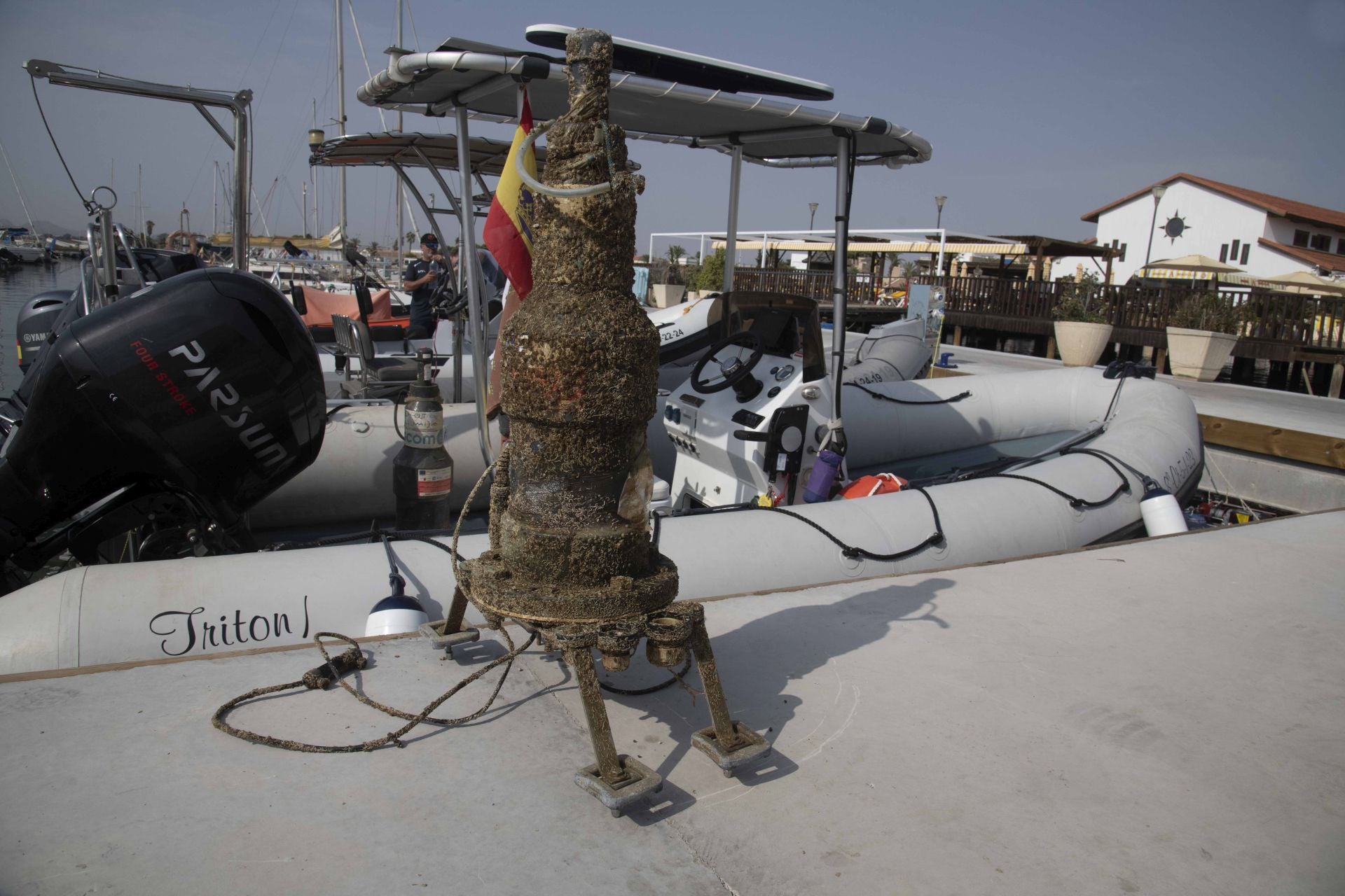 La red de sensores de medición del estado del Mar Menor, en imágenes