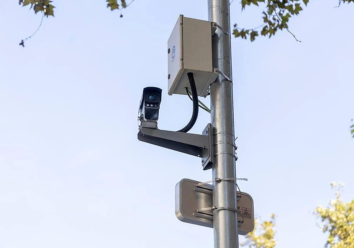 Una cámara de videovigilancia, en una imagen de archivo.