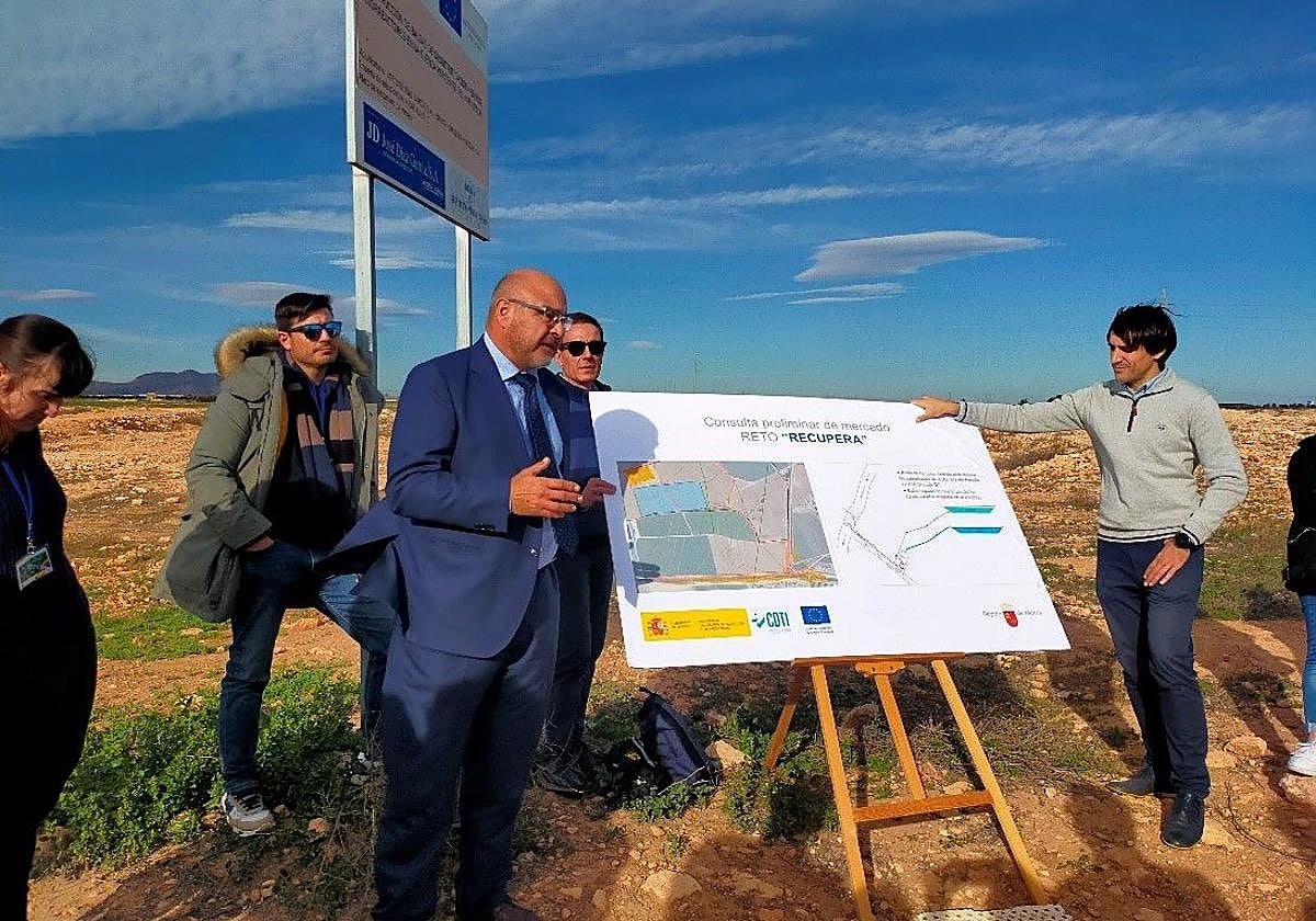 El director general del Mar Menor, Víctor Serrano, en una imagen de archivo.