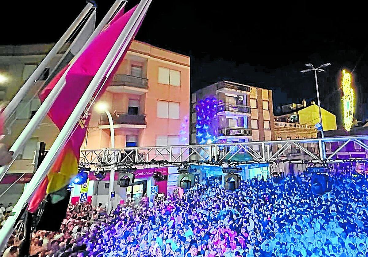 Chupinazo de las fiestas de 2024.