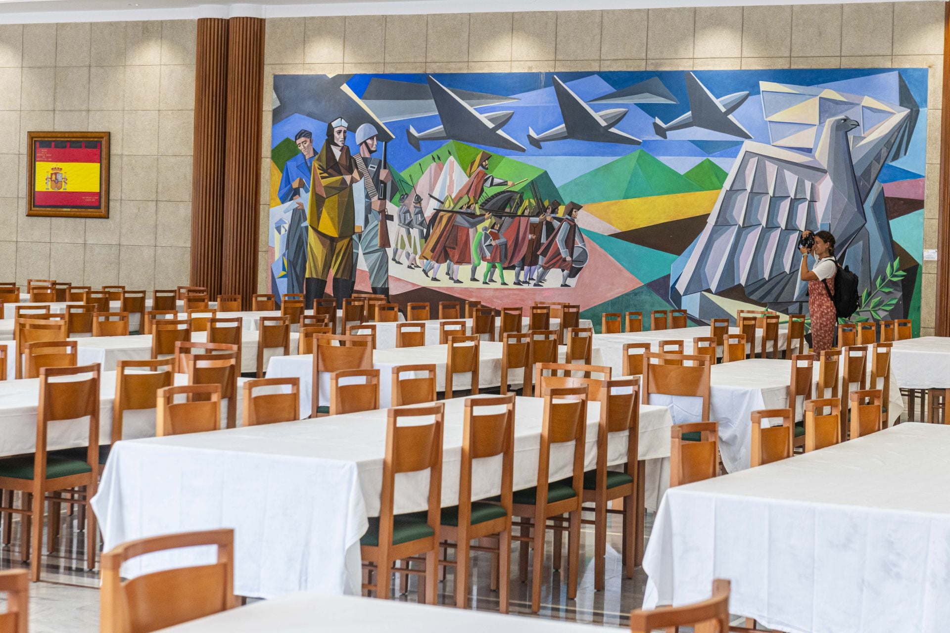 En imágenes, la puesta a punto en la Academia General del Aire antes de la llegada de la Princesa Leonor