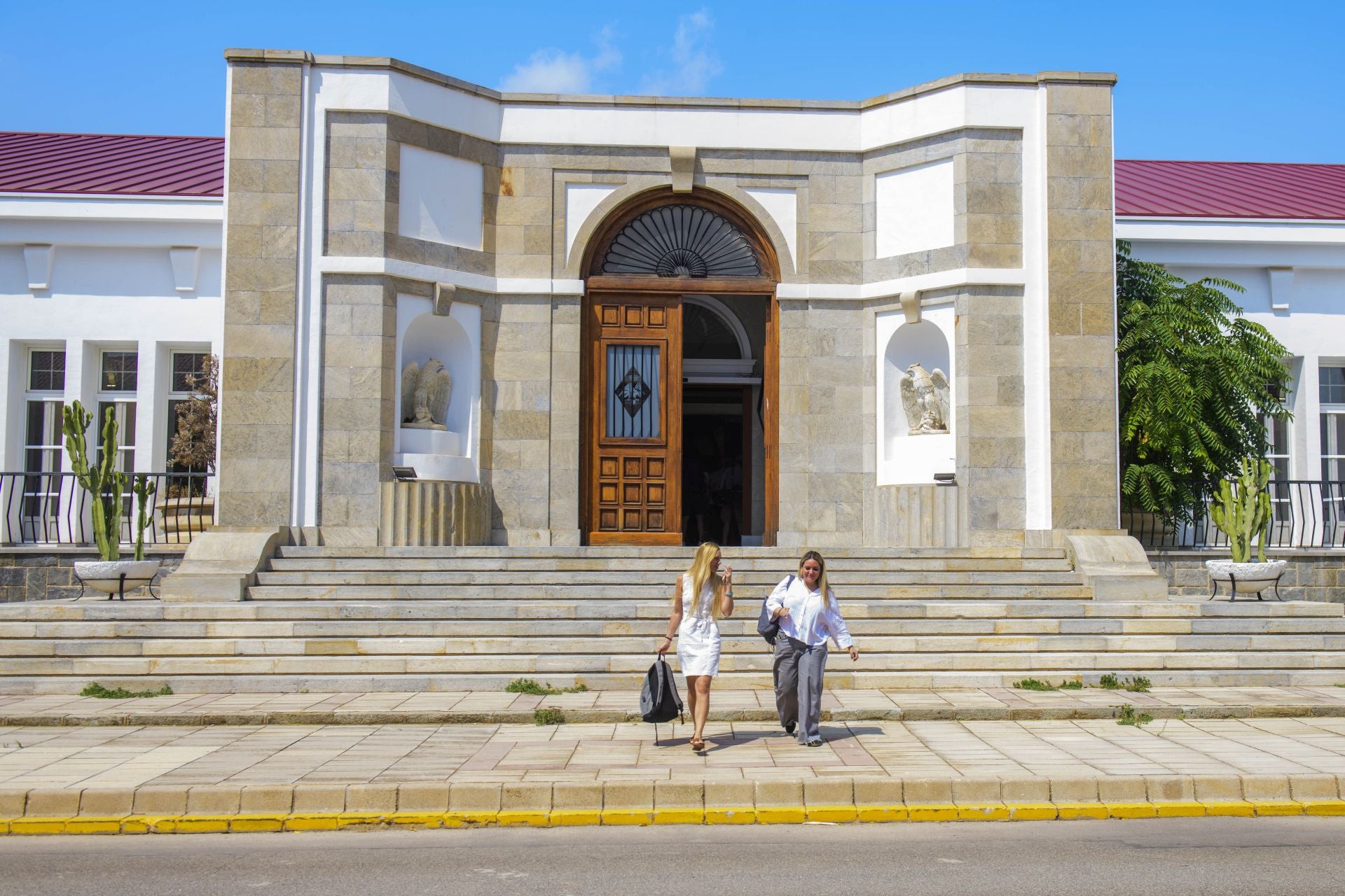 En imágenes, la puesta a punto en la Academia General del Aire antes de la llegada de la Princesa Leonor