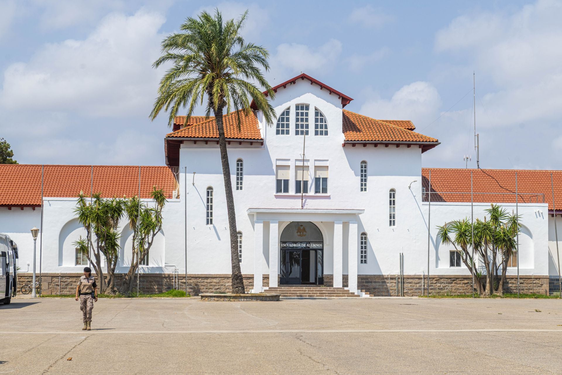 En imágenes, la puesta a punto en la Academia General del Aire antes de la llegada de la Princesa Leonor